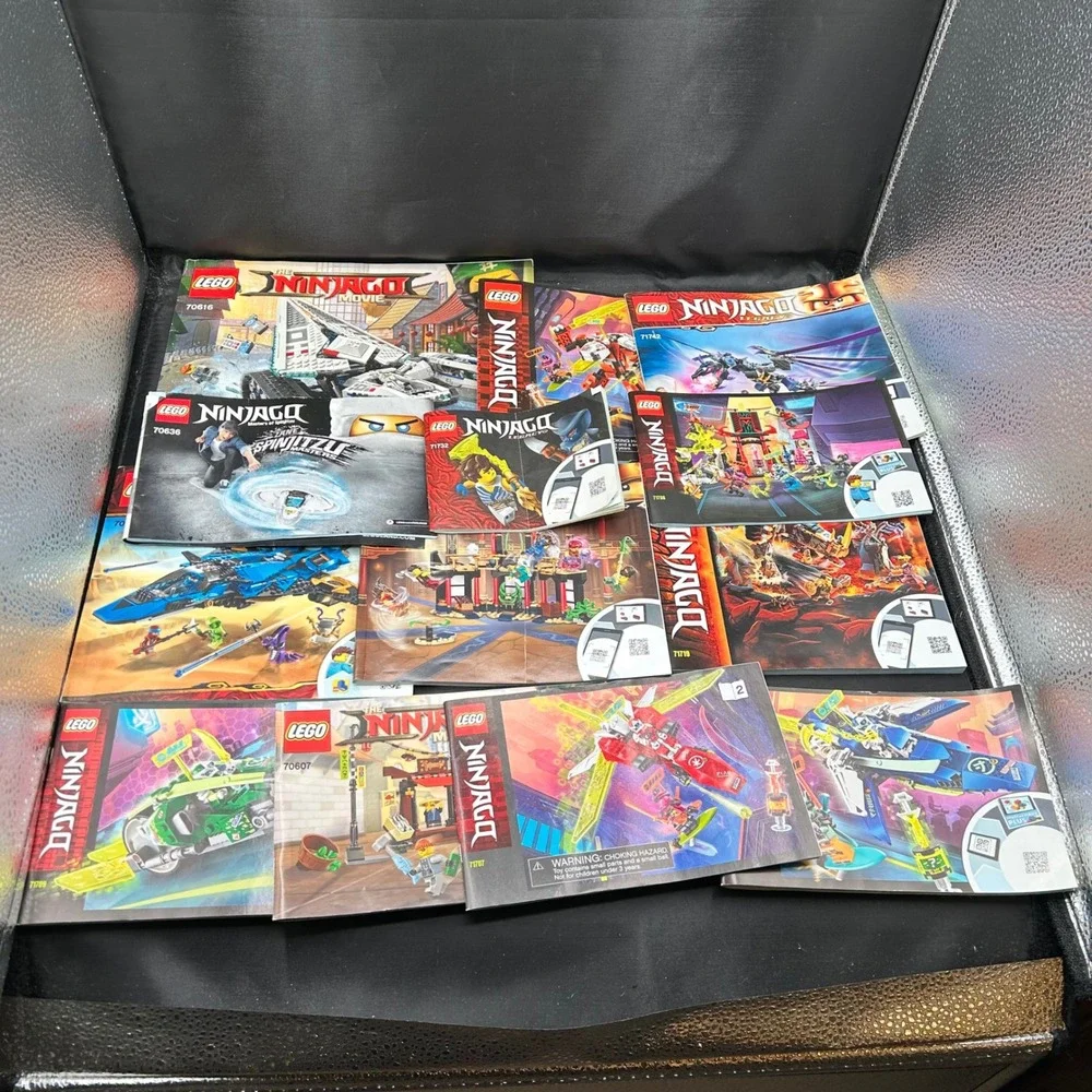 LEGO Ninjago Instructions Lot of 13 - Legacy, Movie, etc Building‎ Manuals Only